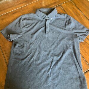Express waffle knit polo, Size L